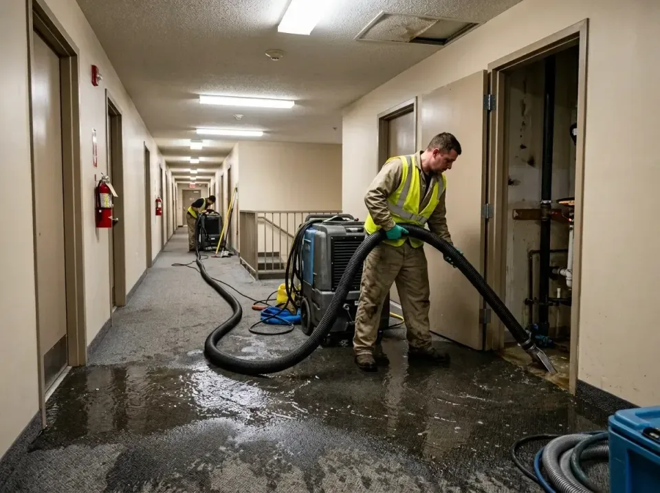 multi-unit-apartment-hallway-f-005 — frequently asked questions, Emergency Burst Pipe Water Extraction & Removal in Angier,…